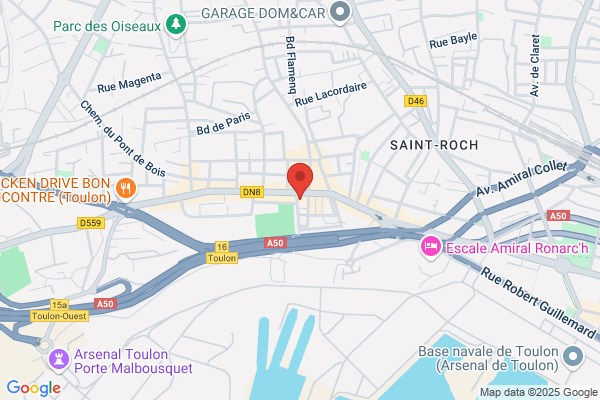 Parking Q-Park Toulon Delaune Pont du Las