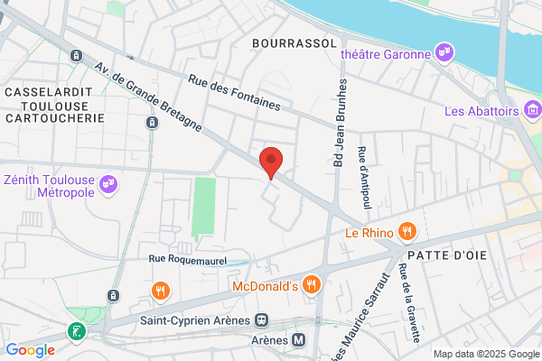 Yespark, location de parking au mois - Avenue Grande Bretagne - Toulouse