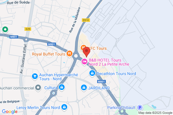 B&B HOTEL Tours Nord 1 Val-de-Loire