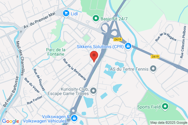 National Car Rental - Gare de Troyes