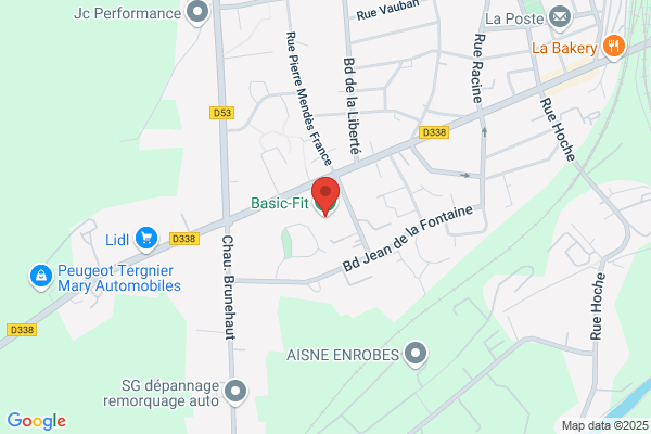 Basic-Fit Tergnier Boulevard Gambetta