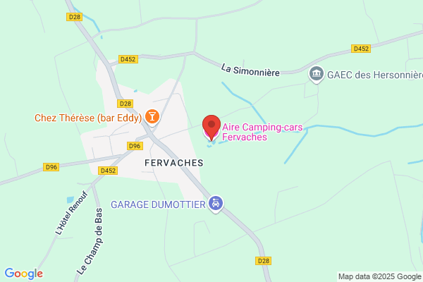 Aire de camping-car de Fervaches