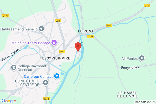 Aire naturelle de camping de Tessy-sur-Vire
