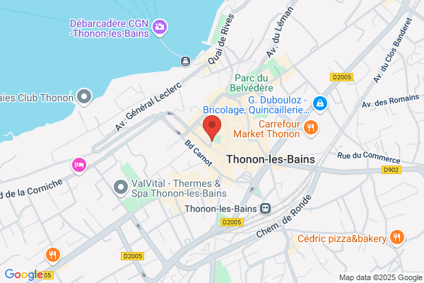Parking Indigo Thonon-les-Bains Aristide Briand