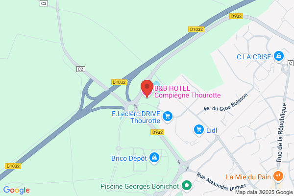 B&B HOTEL Compiègne Thourotte
