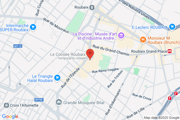 Colisee Roubaix Culture Location Reservation