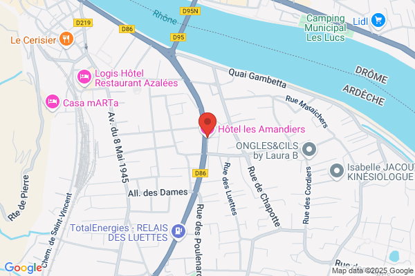 Hôtel Les Amandiers, Tain l'Hermitage