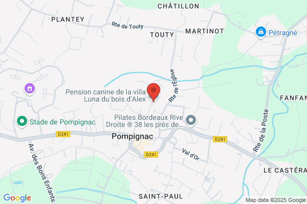 pension canine de la villa luna du bois d'alex