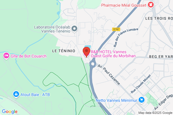 B&B HOTEL Vannes Ouest Golfe du Morbihan