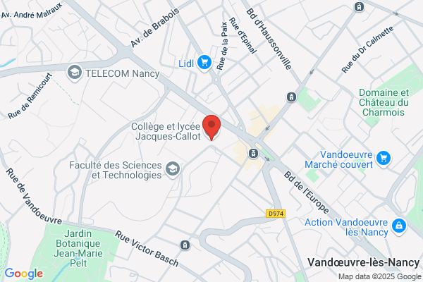 College Jacques Callot Secretariat
