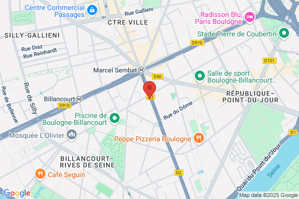 greet Hotel Boulogne Billancourt Paris