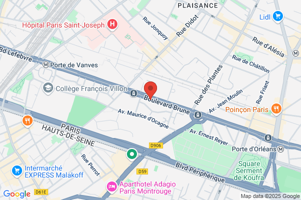 Auchan Piéton Paris Ave du Maine