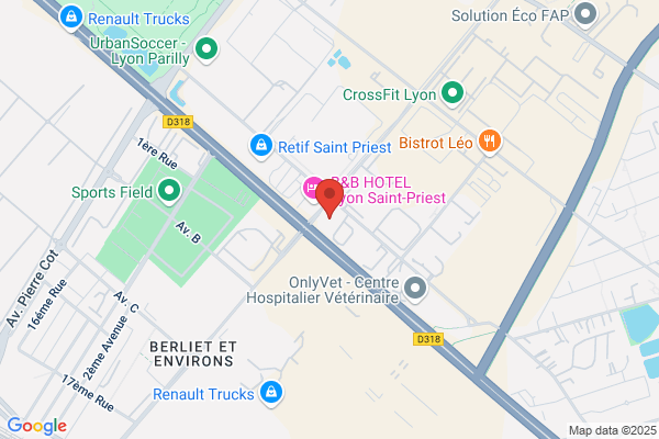 First Stop Saint-Priest