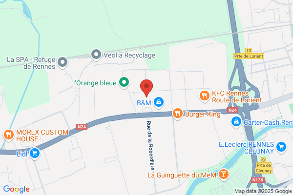 ibis budget Rennes Route de Lorient