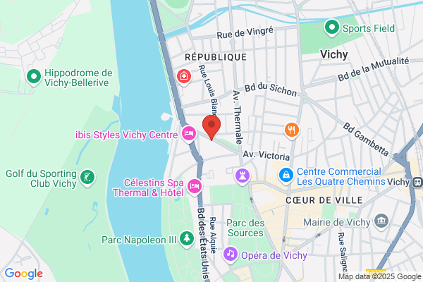The Originals City, Le Pavillon d'Enghien, Vichy Centre (Qualys-Hotel)