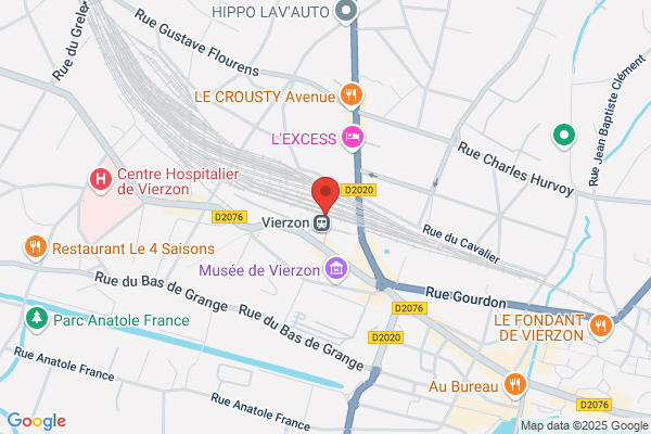 Avis Location Voiture - Gare Vierzon