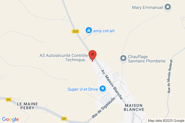 AS Autosécurité Contrôle Technique VILLEBOIS LAVALETTE