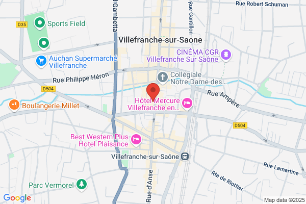 SFR Villefranche Sur Saone rue Nationale