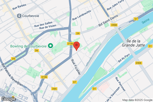 Yespark, location de parking au mois - Rue Molière - Courbevoie