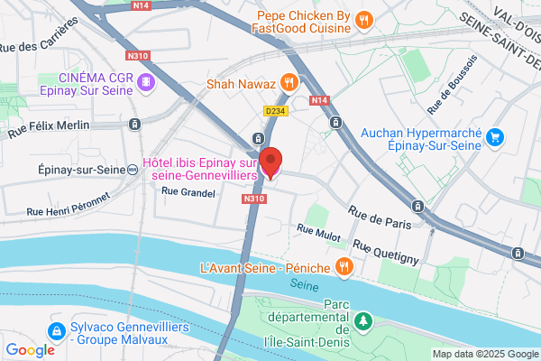 ibis Epinay sur seine Gennevilliers