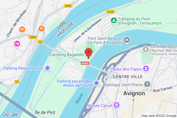 Camping Auberge Bagatelle Pavillon Bleu