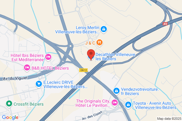 Decathlon Villeneuve les Béziers