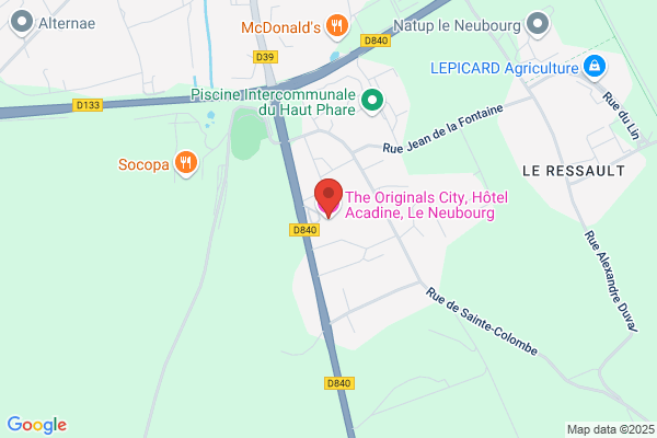 The Originals City, Hôtel Acadine, Le Neubourg (Inter-Hotel)