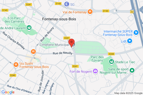 Pompes funèbres PFG FONTENAY-SOUS-BOIS
