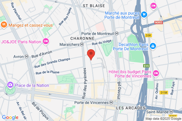 Yespark, location de parking au mois - Avenue Gambetta Paris 20 - Paris