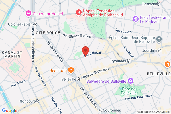Yespark, location de parking au mois - Butte Bergeyre - Paris 19