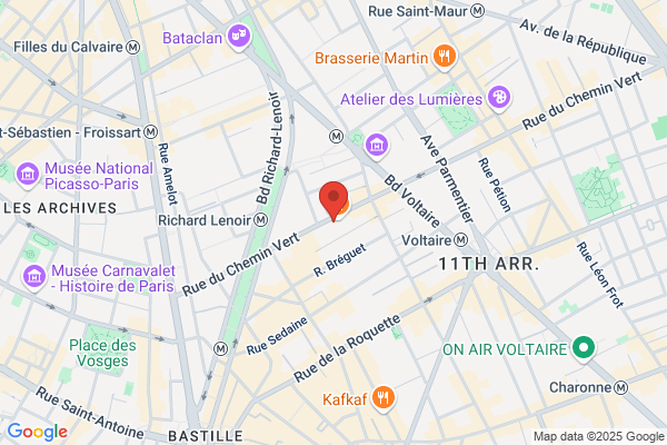 Yespark, location de parking au mois - Chemin Vert Paris 11 - Paris