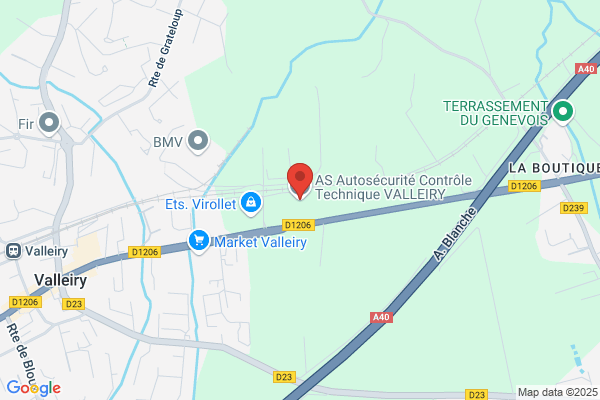 AS Autosécurité Contrôle Technique VALLEIRY