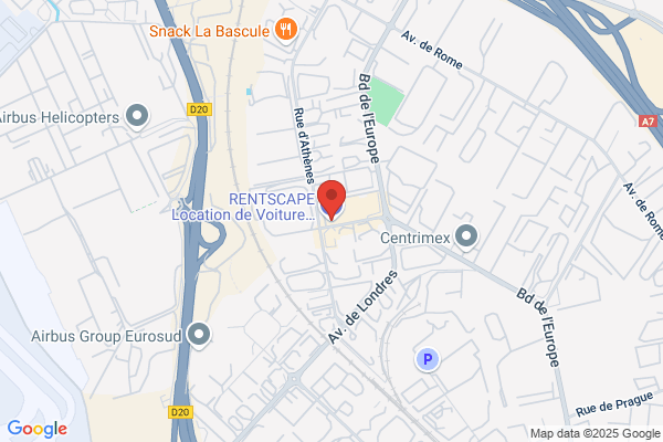 Location de voitures Aéroport de Marseille - InterRent