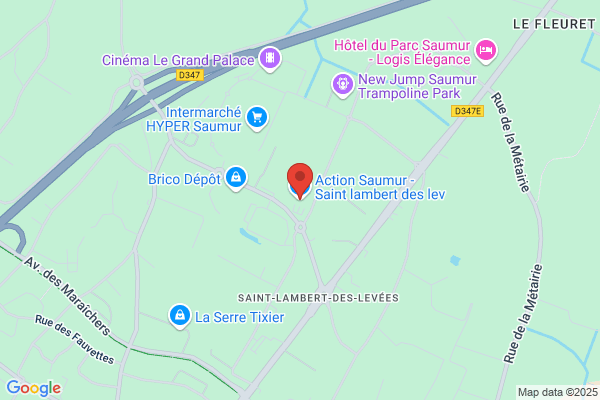 Action Saumur - Saint lambert des lev