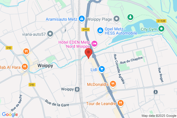 Yespark, location de parking au mois - Gare de Woippy