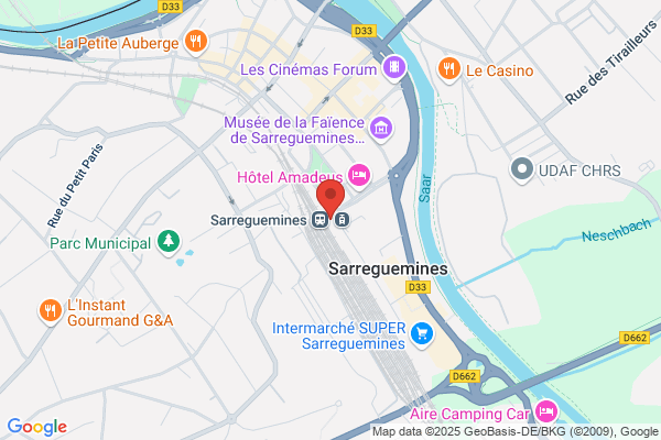 Europcar SARREGUEMINES RAILWAY STATION