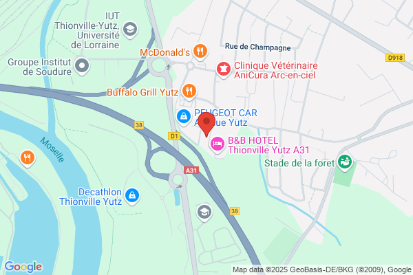 hotelF1 Thionville Yutz